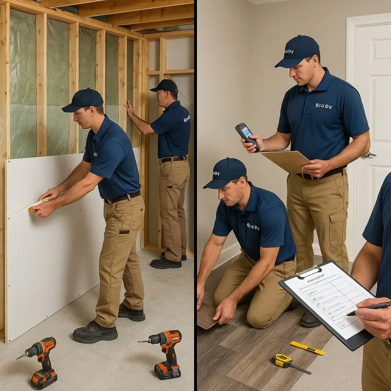 Repairs and Reconstruction process in Franklin Furnace, OH